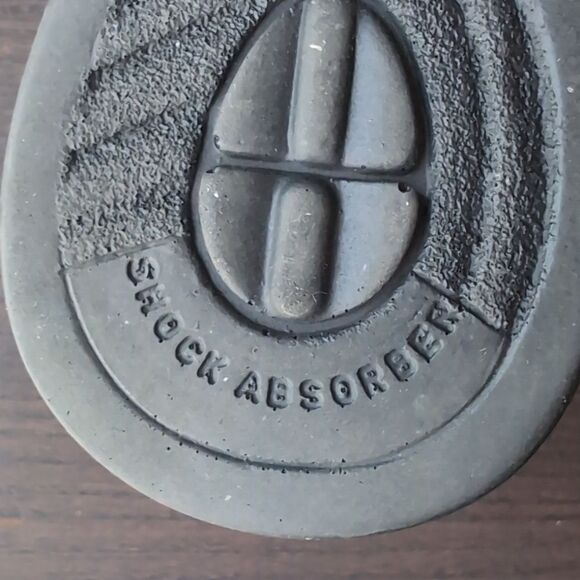 Mephisto Black Genuine Leather Oxfords Shock Absorber Polished Finish Us 7.5 - Picture 7 of 9